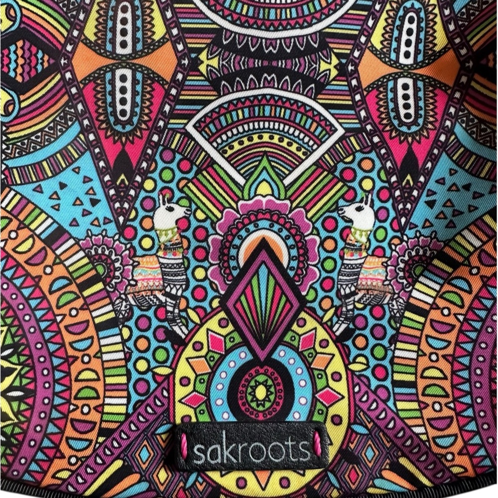 Sakroots Women’s Foldover Crossbody Bag – Eco-Twill - Picture 10 of 16